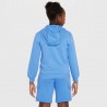 Nike Felpa Con Cerniera Con Cappuccio Azzurro Bambino