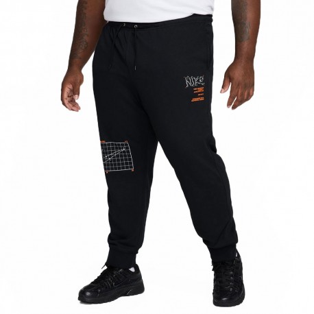 Nike Pantaloni Con Polsino Moon Nero Uomo