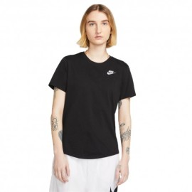 Nike T-Shirt Logo Piccolo Nero Donna