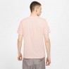 Nike T-Shirt Logo Piccolo Rosa Uomo