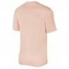 Nike T-Shirt Logo Piccolo Rosa Uomo