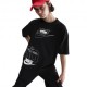 Nike T-Shirt Over Dance Nero Donna