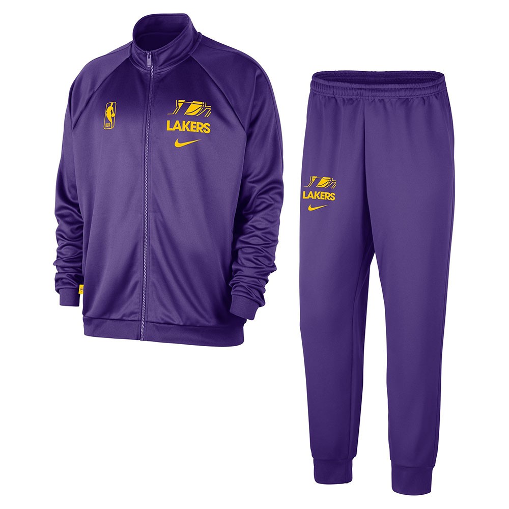 Image of Nike Tuta Nba Los Angeles Lakers Club Viola Viola Uomo L068