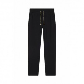 Freddy Pantaloni Slounge Logo Nero Donna