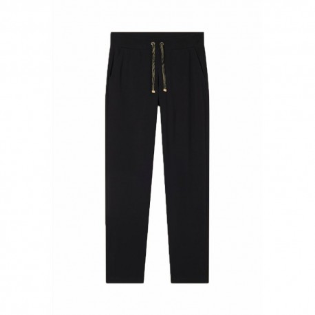 Freddy Pantaloni Slounge Logo Nero Donna