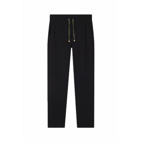 Freddy Pantaloni Slounge Logo Nero Donna