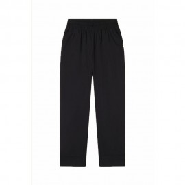 Freddy Pantaloni Con Polsino Slounge Nero Donna