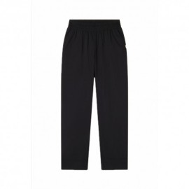 Freddy Pantaloni Con Polsino Slounge Nero Donna