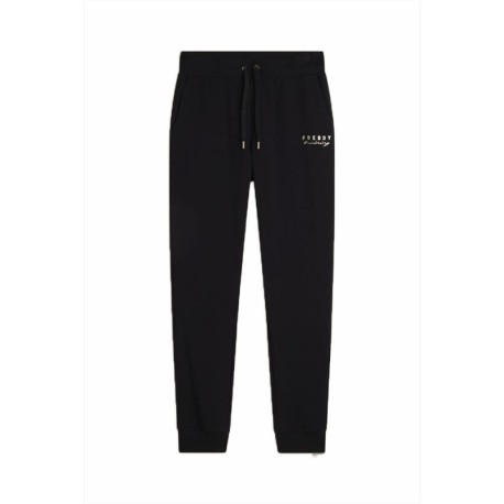 Freddy Pantaloni Con Polsino Evolution Nero Donna