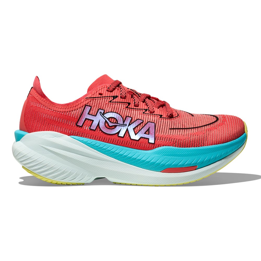 Image of Hoka Mach X 2 Rosso Azzurro - Scarpe Running Uomo EUR 41 1/3 / US 8068