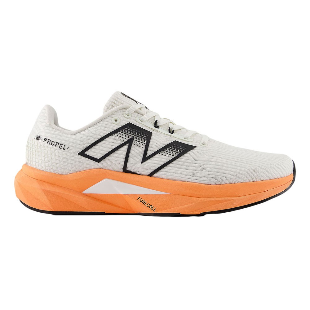 Image of New Balance Fuelcell Propel V5 Bianco Arancione - Scarpe Running Uomo EUR 42 / US 8.5068