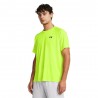 Under Armour Maglietta Palestra Tech Texture Giallo Uomo