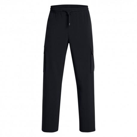 Under Armour Pantaloni Con Polsino Woven Cargo Nero Uomo