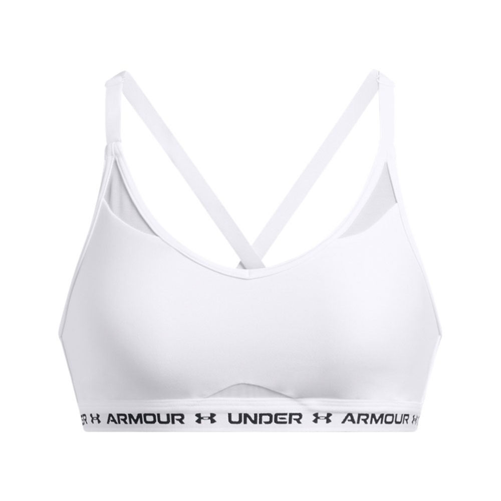 Image of Under Armour Reggiseno Sportivo Crossback Low Mid Support Bianco Donna M068