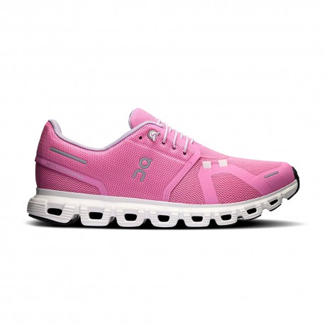 On Cloud 6 Fucsia Bianco - Sneakers Donna