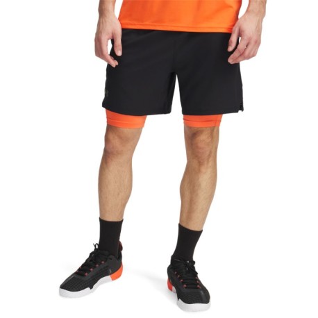 Under Armour Shorts Sportivi Vanish 2In1 Nero Uomo