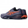 Asics Gel-Resolution X Clay Grigioish Purple Nova Arancio - Scarpe Da Tennis Uomo