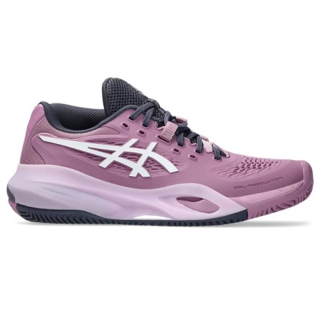 Asics Gel-Resolution X Clay Ube Bianco - Scarpe Da Tennis Donna