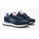 Sun 68 Ally Solid Nylon Navy Bianco - Sneakers Donna