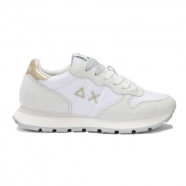 Sun 68 Ally Gold Silver Bianco Oro - Sneakers Donna