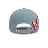 New Era Cappellino 9FORTY AC Milan Denim Blu