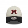 New Era Cappellino 9TWENTY AC Milan 'M' Logo Bianco