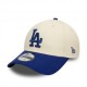 New Era Cappellino 9FORTY LA Dodgers Colour Block Bianco