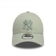 New Era Cappellino 9FORTY New York Yankees League Essential Verde