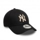 New Era Cappellino 9FORTY New York Yankees League Essential Nero