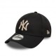 New Era Cappellino 9FORTY New York Yankees League Essential Nero