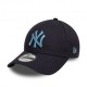 New Era Cappellino 9FORTY New York Yankees League Essential Blu