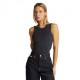 Calvin Klein Canotta Logo Nero Donna