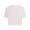 Calvin Klein Cropped T-Shirt Rosa Donna