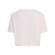 Calvin Klein Cropped T-Shirt Rosa Donna