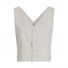 Calvin Klein Gilet Sportivo Bianco Donna