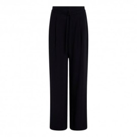 Calvin Klein Pantaloni Relax Nero Donna