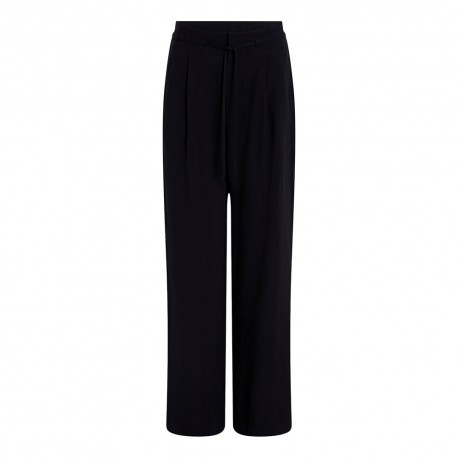 Calvin Klein Pantaloni Relax Nero Donna