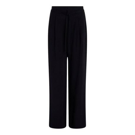 Calvin Klein Pantaloni Relax Nero Donna