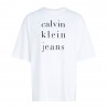 Calvin Klein T-Shirt Logo Bianco Donna