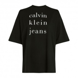 Calvin Klein T-Shirt Logo Nero Donna