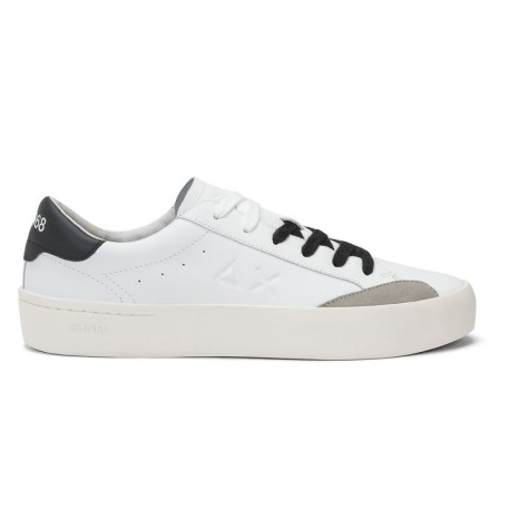 Sun 68 Street Lea Bianco Nero - Sneakers Uomo