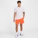 Nike Court Advantage Pantaloncini Tennis 6" Safety Arancio Uomo