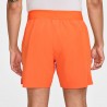 Nike Court Advantage Pantaloncini Tennis 6" Safety Arancio Uomo