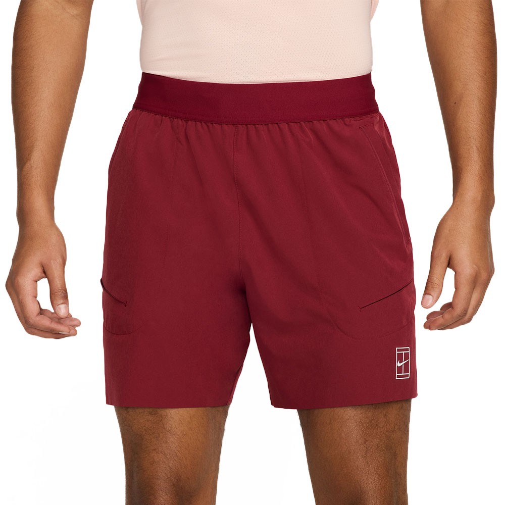 Image of Nike Court Advantage Pantaloncini Tennis 6" Team rosso Uomo L068