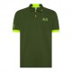 Sun 68 Polo Big Logo Verde Uomo