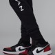 Nike Jordan Pantaloni Con Polsino Baseline Fleece Nero Ragazzo