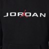 Nike Jordan Felpa Con Cappuccio Baseline Fleece Nero Ragazzo