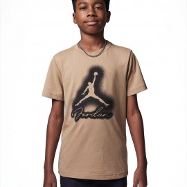 Nike Jordan Mvp T-Shirt Aerografata Beige Ragazzo