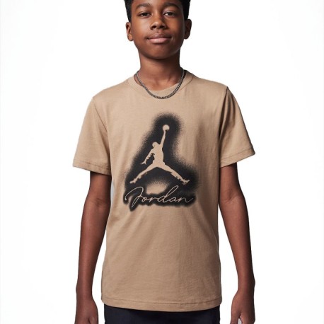 Nike Jordan Mvp T-Shirt Aerografata Beige Ragazzo