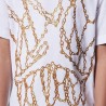 Nike Jordan T-Shirt Chain Jumpman Bianco Ragazzo